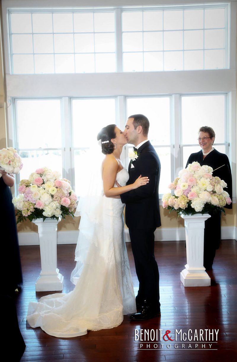 Bride & Groom Ceremony at Cruiseport Gloucester