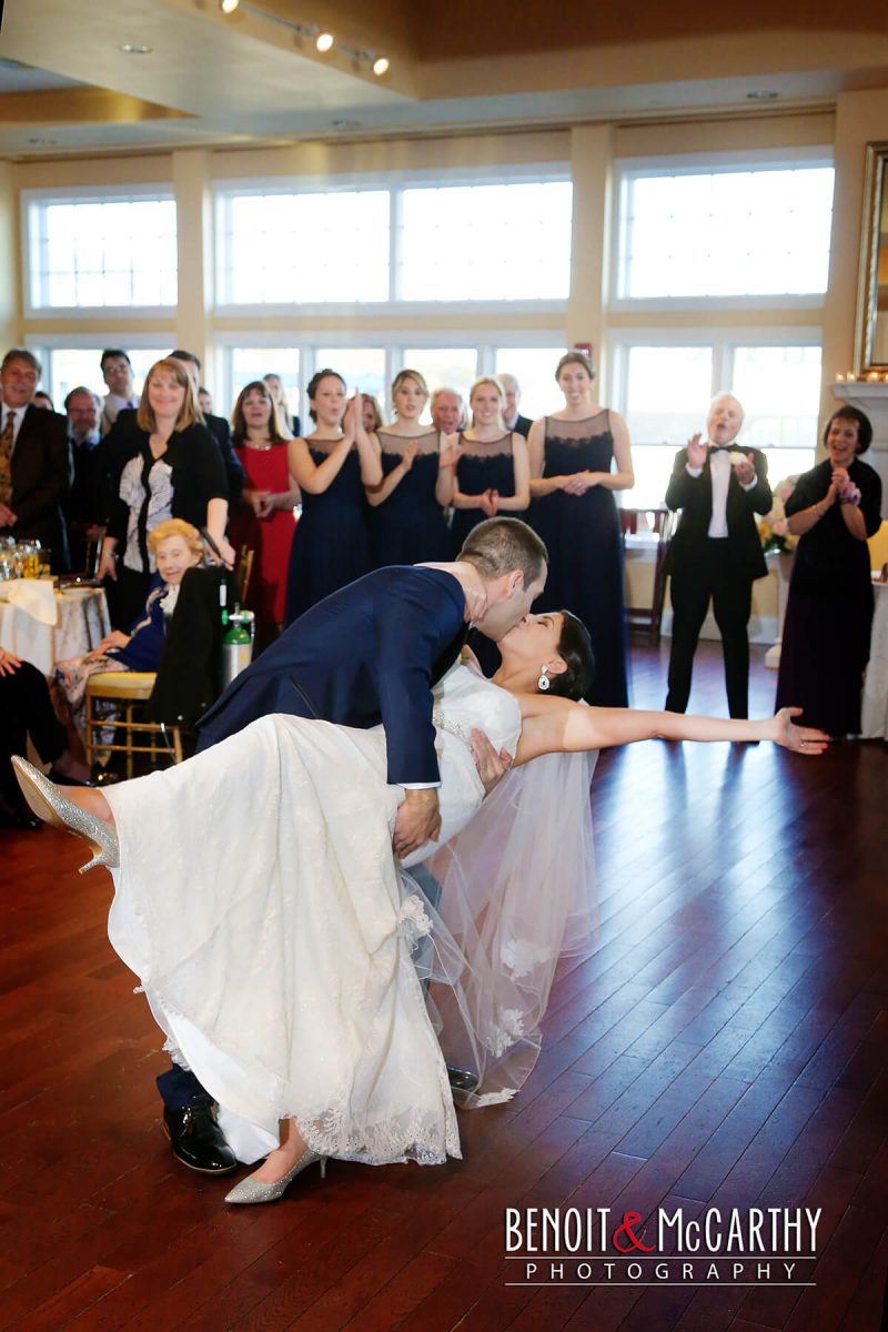 Bride & Groom Dancing at Cruiseport Gloucester