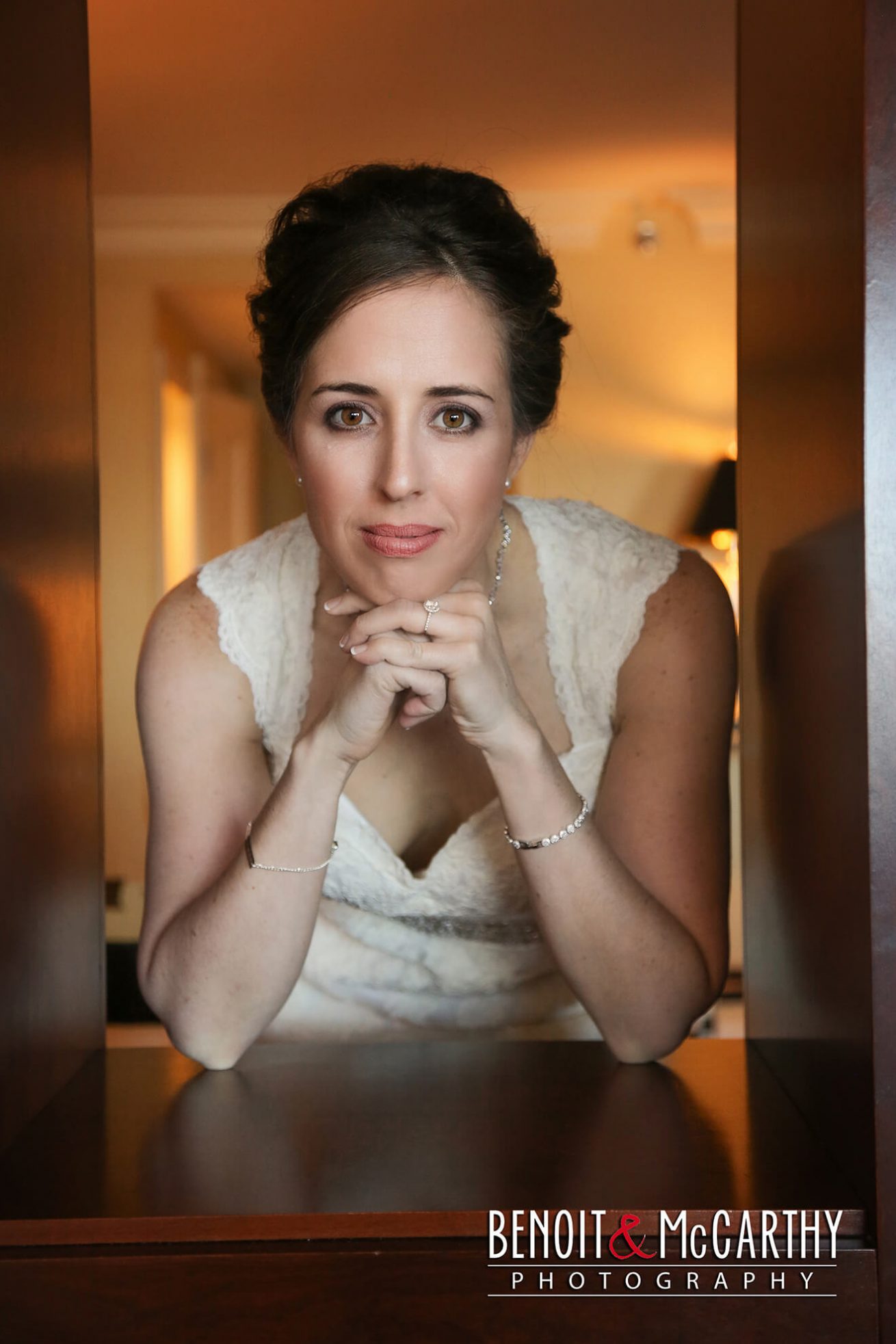 Bride Portrait at Marriott Long Wharf