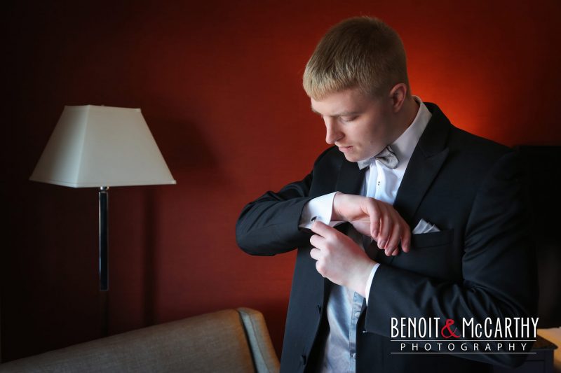 Groom Portrait at Marriott Long Wharf