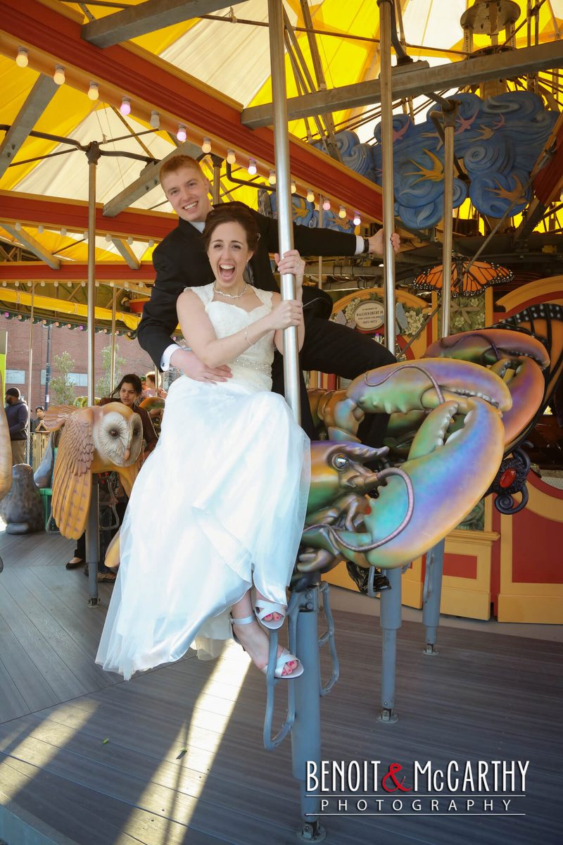 Wedding Dancing at Marriott Long Wharf