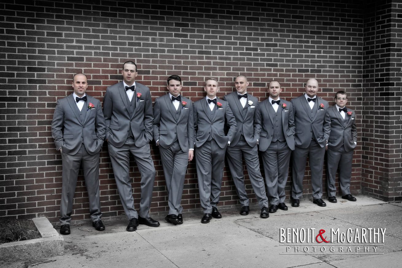 Groomsmen Downtown at Portsmouth Harbor Events