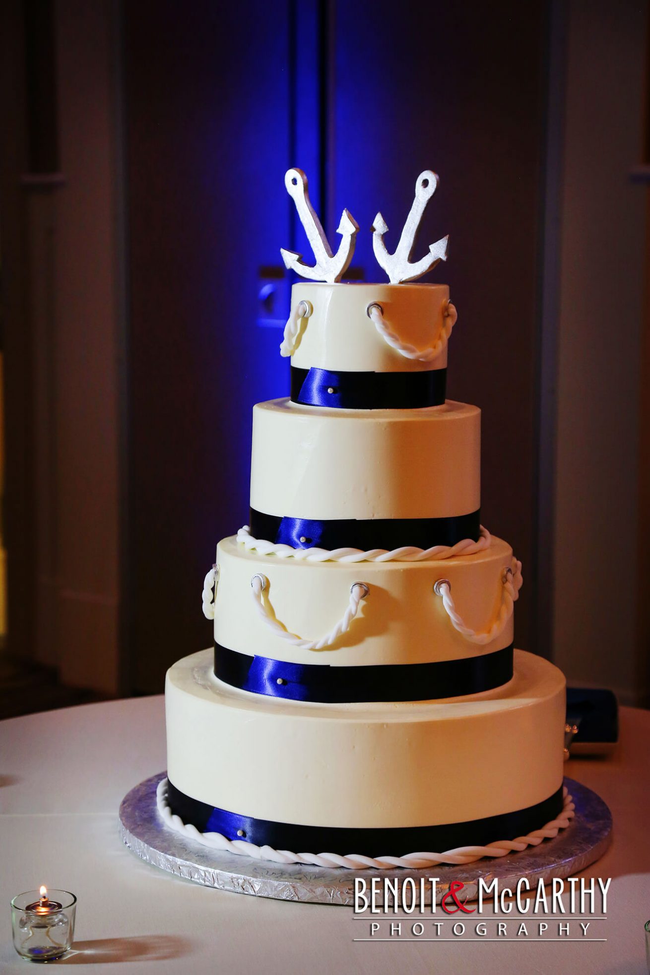 Wedding Cake at Portsmouth Harbor Events