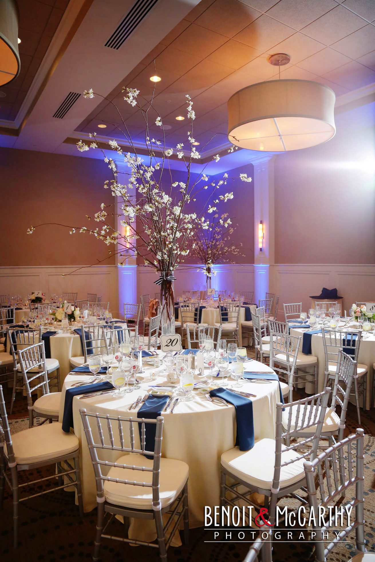 Wedding Table Settings at the Portsmouth Harbor Events