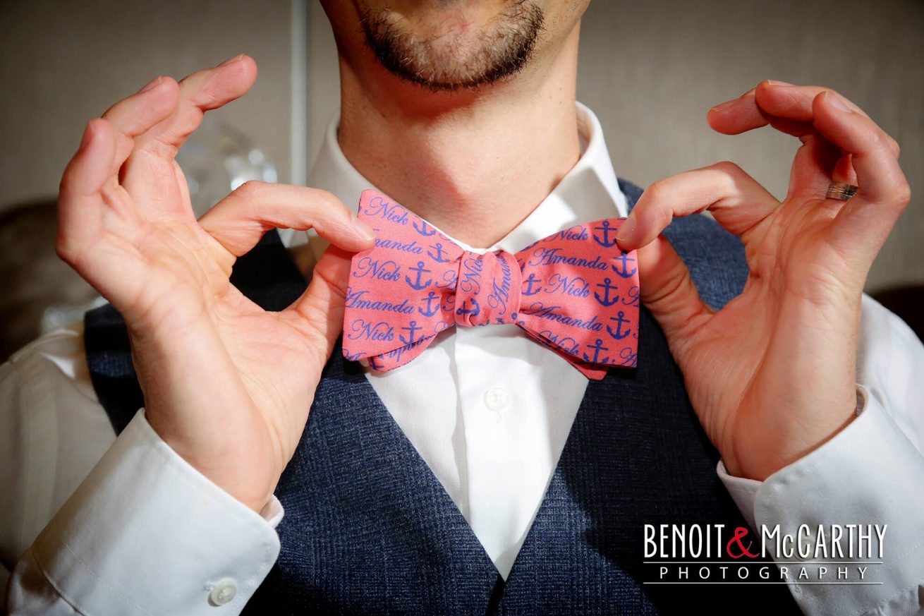 Wedding Bowtie at Portsmouth Harbor Events